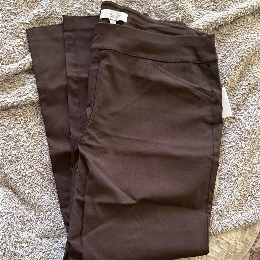 Talbots Women’s Dark Brown Chinos
